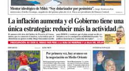 La tapa del Diario PERFIL del domingo 12 de abril de 2026