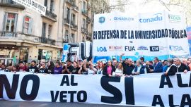 Se agudiza el conflicto universitario por el ajuste y habrá seis días de paro en todo el país