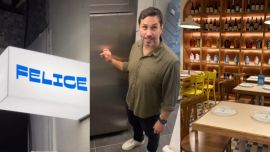 Un pedacito de Italia en Argentina: así es "Felice", el nuevo local gastronómico que inauguró Coco Carreño