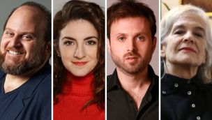 Alan Sabbagh, Julieta Zylberberg, Dan Breitman y Elvira Onetto