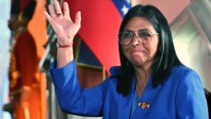 Delcy Rodríguez, heredera del poder de Maduro en Venezuela.
