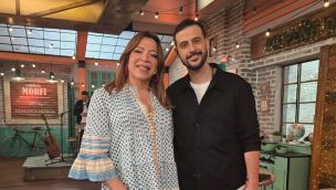 Lizy Tagliani y Diego Leuco