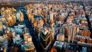 Nueva Córdoba vista de Drone