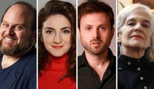 Alan Sabbagh, Julieta Zylberberg, Dan Breitman y Elvira Onetto