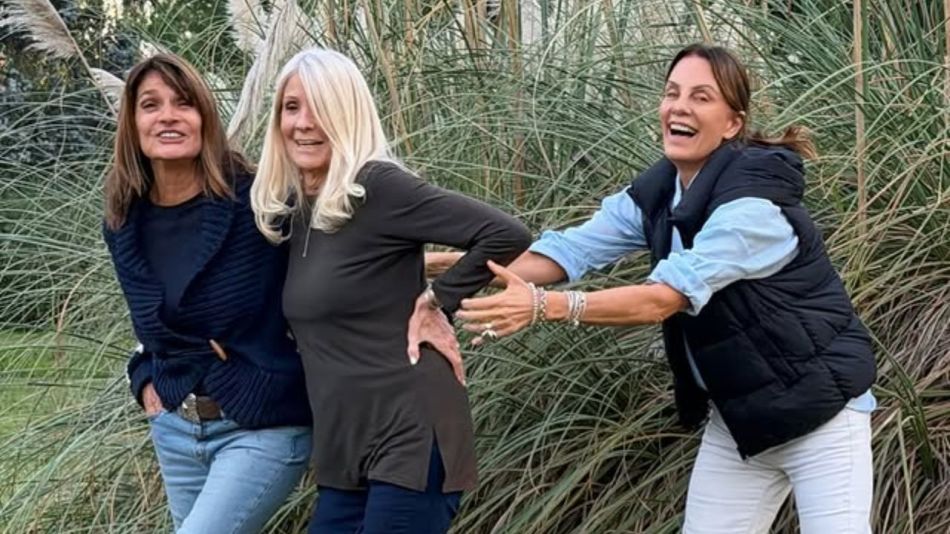 Nequi Galotti, Teresa Calandra y Evelyn Scheidl