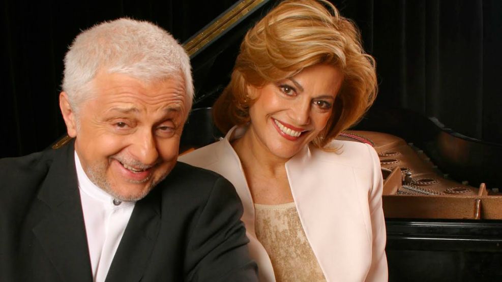 El bandoneonista Daniel Binelli y su esposa, la pianista Polly Ferman.