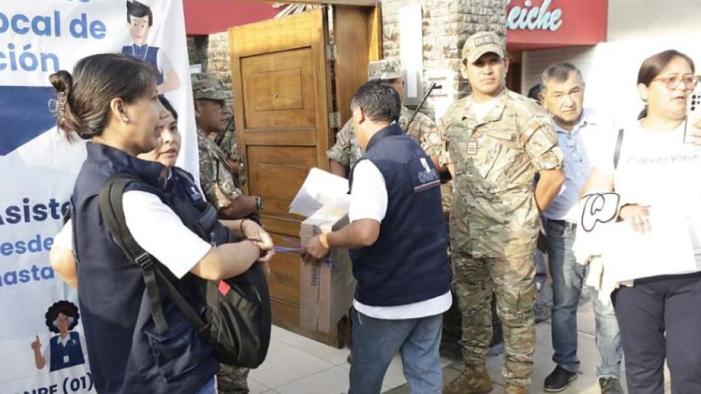 Elecciones en Perú.