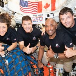 Los cuatro tripulantes de Orion están en perfecto estado de salud.