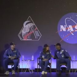 Los astronautas de la NASA Reid Wiseman, Victor Glover, Christina Koch y el astronauta de la CSA (Agencia Espacial Canadiense) Jeremy Hansen hicieron historia.