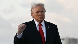 El presidente de Estados Unidos, Donald Trump