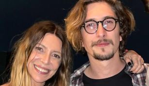 Mónica Ayos y su hijo Federico