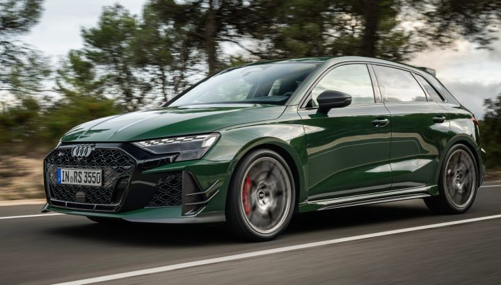 50 años de leyenda: Audi presenta el RS 3 Competition Limited