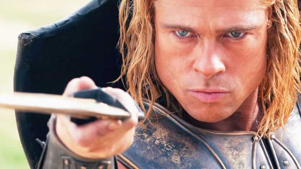 Brad Pitt como el héroe Aquiles