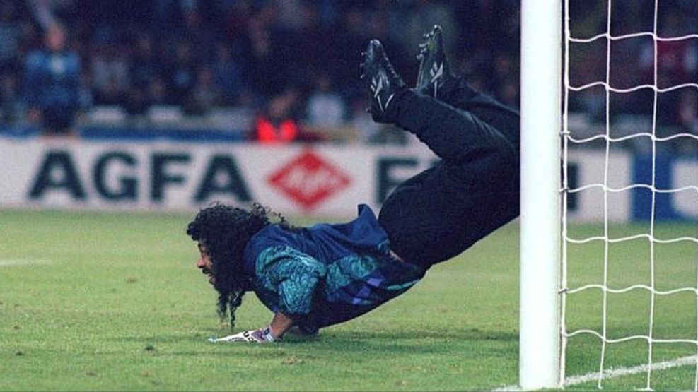 El Escorpión de René Higuita en Wembley: