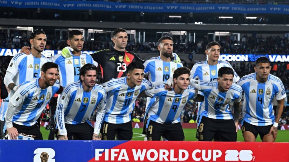 Fixture de la Selección Argentina en el Mundial 2026