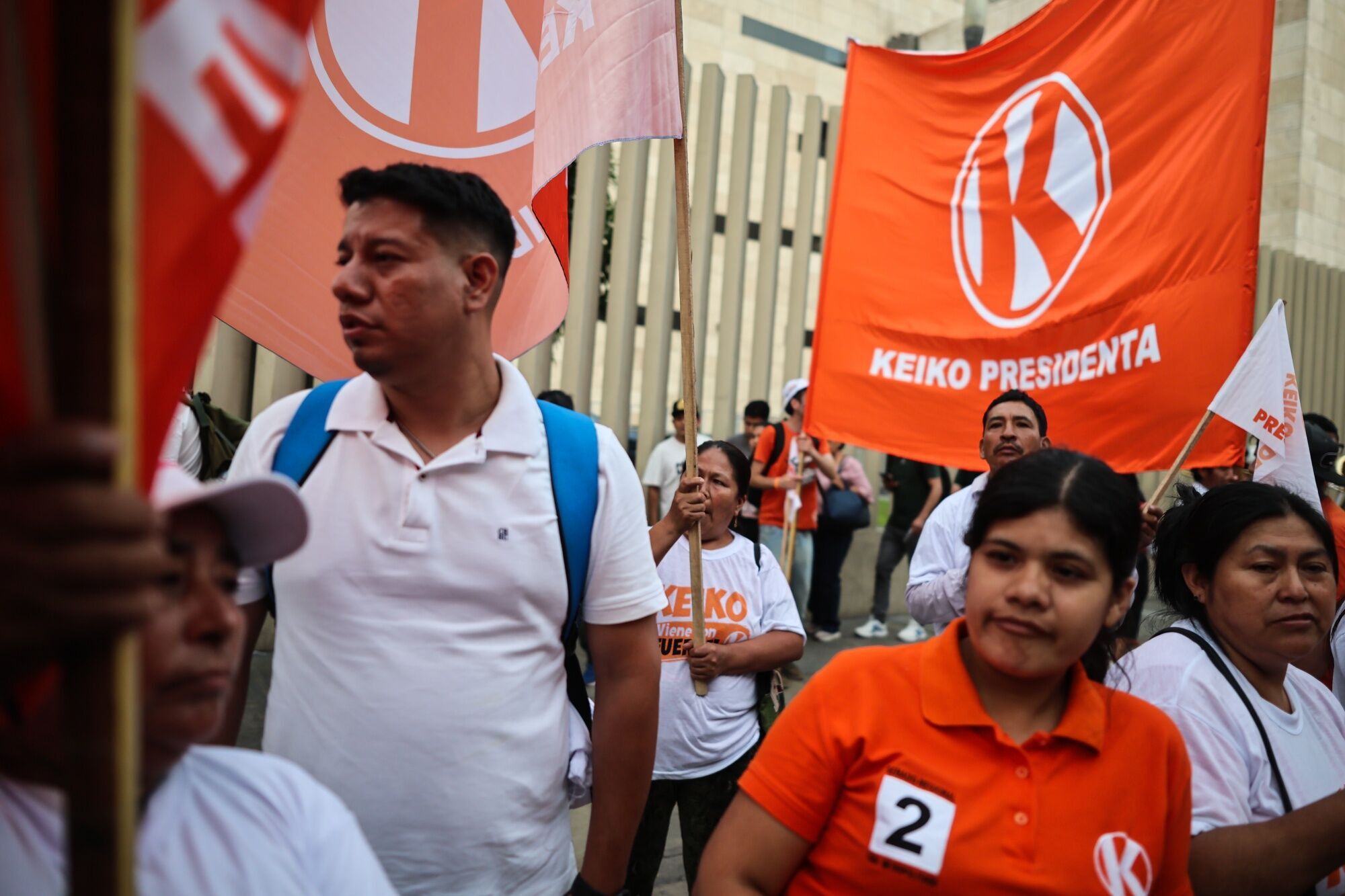 Presidential Candidates Keiko Fujimori And Rafael Lopez Aliaga Hold Debate Ahead Of Elections