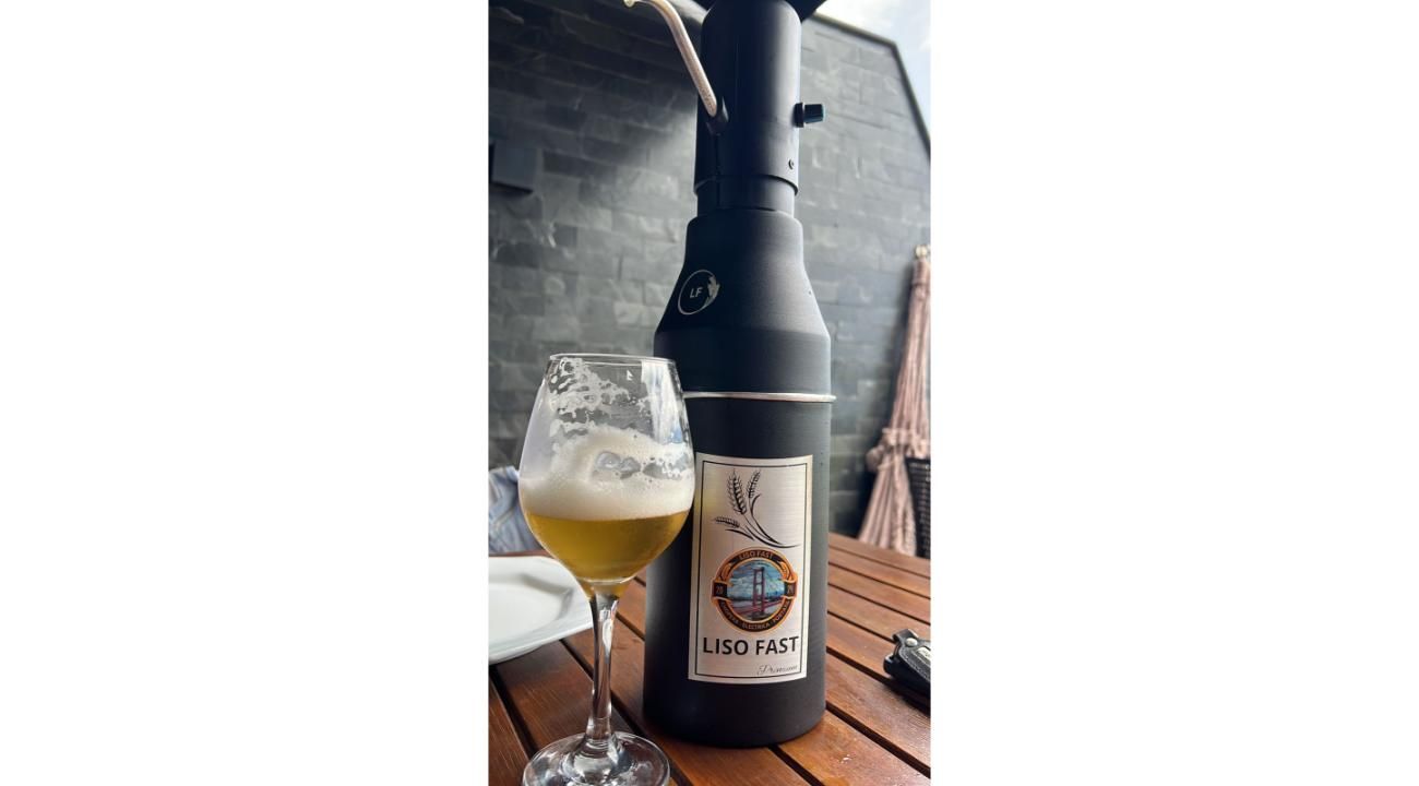 LISO FAST: Tomá cerveza tirada donde quieras, cuando quieras