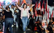 Presidential Candidate Keiko Fujimori Holds Closing Campaign Rally