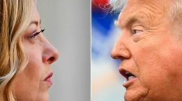 Donald Trump y Giorgia Meloni 14042026