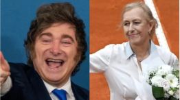 Martina Navratilova apuntó contra Javier Milei
