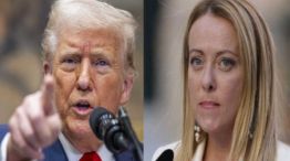 Trump y Meloni 20260414