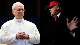 Amenaza de bomba al hermano del papa León XIV en medio del cruce con Trump