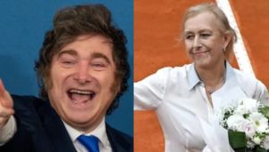 Martina Navratilova apuntó contra Javier Milei