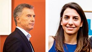 Mauricio y Gimena Macri