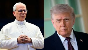 Papa León XIV y Donald Trump 14042026