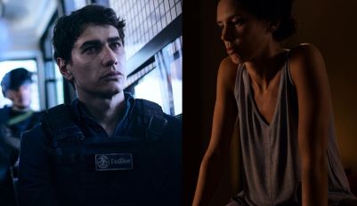 Enzo Vogrincic y Delfi Chaves