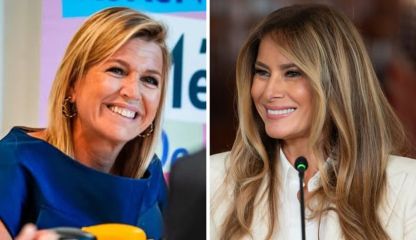 Máxima Zorreguieta, Melania Trump