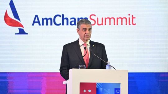 Jorge Macri en AmCham Summit 2026: 