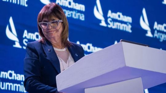 AmCham 2026: Patricia Bullrich alentó a los empresarios a que 