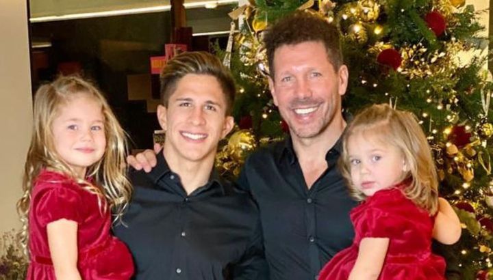 La foto que el Cholo y Giuliano Simeone replicaron 12 años después