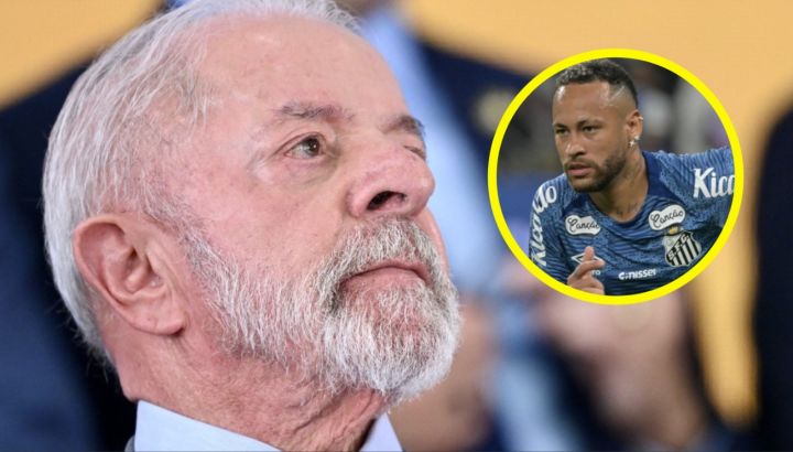 Lula da Silva habló de Neymar