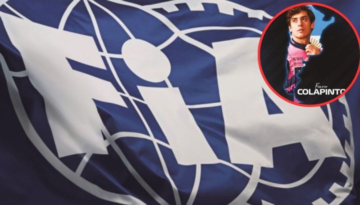 posteo de la F1 sin las Malvinas