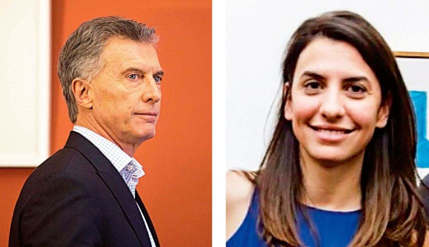 Mauricio y Gimena Macri