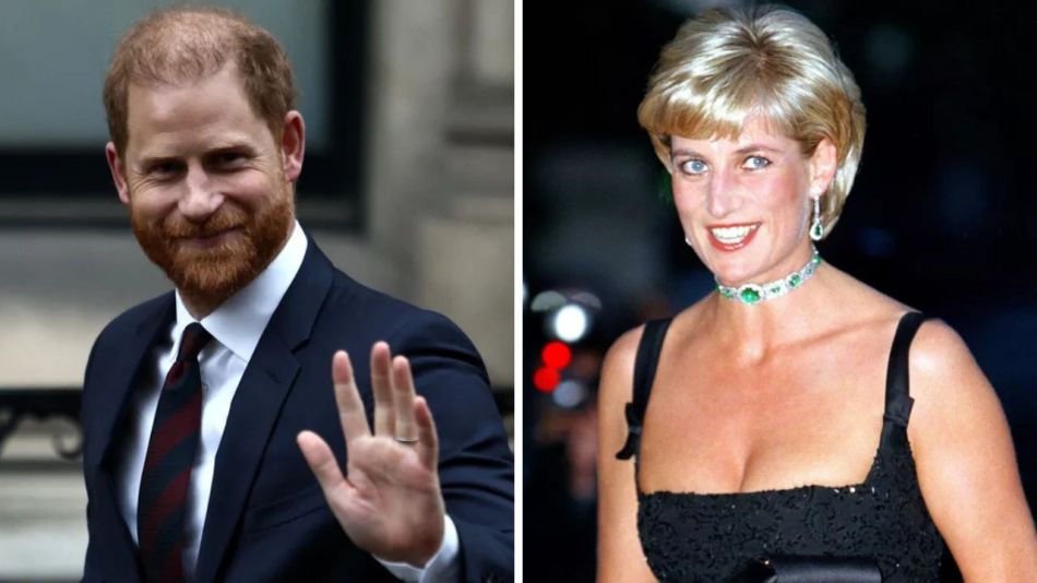 Príncipe Harry y Lady Di