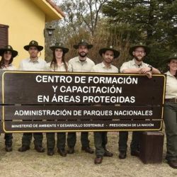 Los seleccionados deben realizar y aprobar el Curso de Habilitación en el Centro de Formación y Capacitación en Áreas Protegidas