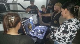 La mujer que transportaba la droga fue detenida tras bajar del colectivo