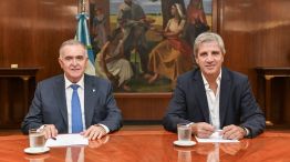 Osvaldo Jaldo y Luis Caputo