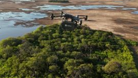 Utilizan drones de alta tecnología para reforestar el Gran Chaco
