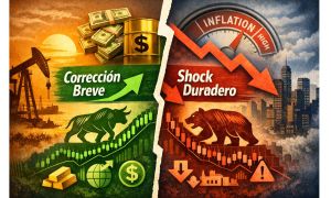 Corrección breve o shock duradero