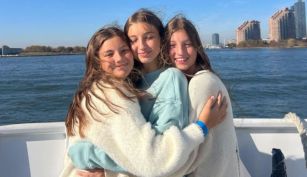 Allegra, Indiana y Sienna Cubero