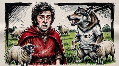 Día 857: Milei, como Pedro y el Lobo