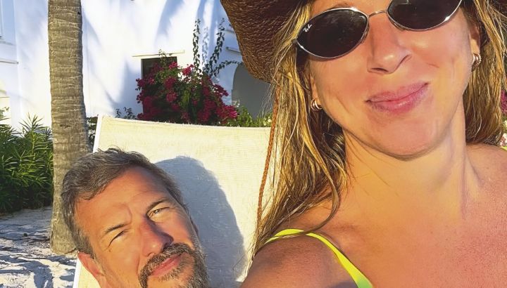 Florencia Bertotti y Federico Amador disfrutaron de sus vacaciones en el Caribe