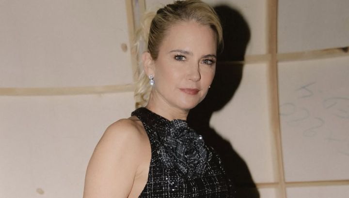 Valeria Mazza dio cátedra con un look "total black": el secreto de la estética futurista que es tendencia