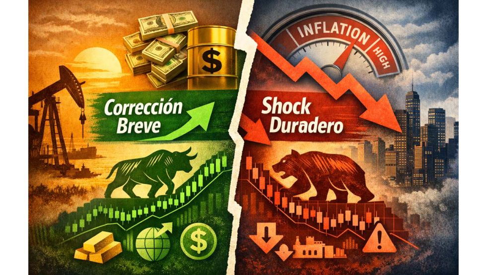 Corrección breve o shock duradero