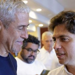 Kicillof con intendentes | Foto:CEDOC
