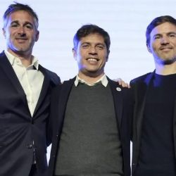 Kicillof con intendentes | Foto:CEDOC